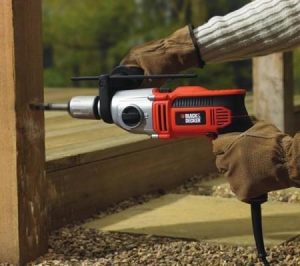 Κρουστικό Δράπανο 1100W 2 Ταχυτήτων Σε Κασετίνα Black & Decker - KR1102K - Image 4