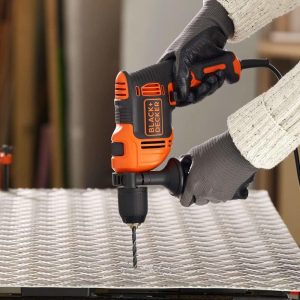 Κρουστικό Δράπανο 550W Σε Κασετίνα Black & Decker BEH550K Aυτόματο & 2 Τρυπάνια - Image 3