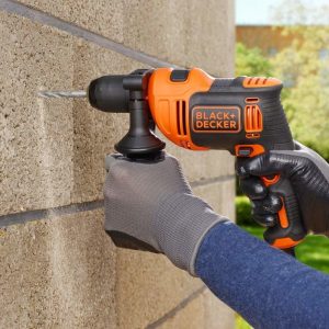 Κρουστικό Δράπανο 550W Σε Κασετίνα Black & Decker BEH550K Aυτόματο & 2 Τρυπάνια - Image 4