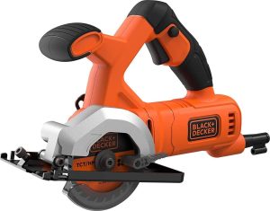 Δισκοπρίονο Χειρός 400W 85mm με Σύστημα Αναρρόφησης Black & Decker DECKER BES510-QS
