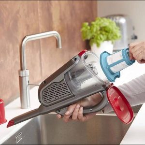 Σκουπάκι Στερεών Dustbuster 18Wh Τάσης 12V & Βάση Φόρτισης Black & Decker BHHV315B - Image 4