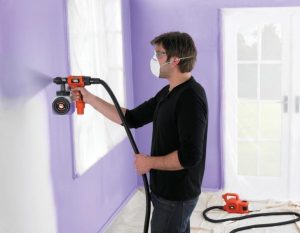 Σύστημα Λεπτού Ψεκασμού με Βάση Δαπέδου 450W, 1200ML, 6.1M ΜΗΚΟΣ ΣΩΛΗΝΑ HVLP400-QS BLACK-DECKER - Image 4