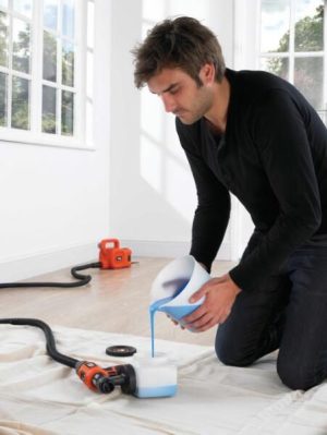 Σύστημα Λεπτού Ψεκασμού με Βάση Δαπέδου 450W, 1200ML, 6.1M ΜΗΚΟΣ ΣΩΛΗΝΑ HVLP400-QS BLACK-DECKER - Image 5