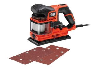 Παλμικό Τριβείο Black & Decker Duo Sand 270W 1/3 Φύλλου & Δοχείο Συγκράτησης Σκόνης KA330E