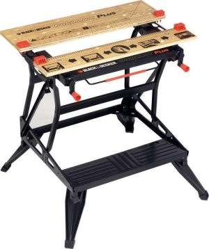Πάγκος Εργασίας Workmate Black&Decker με Κατακόρυφη Συγκράτηση WM825