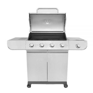 Ψησταριά KAISER PROFI E20B50B24-SB Υγραερίου BBQ με 4 Καυστήρες και 1 Πλαινή Εστία