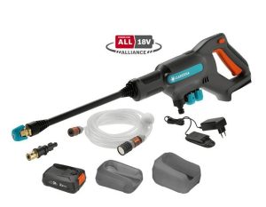 Πλυστικό Πιστόλι Μπαταρίας Σετ Aquaclean 18V P4A Gardena 14800-20