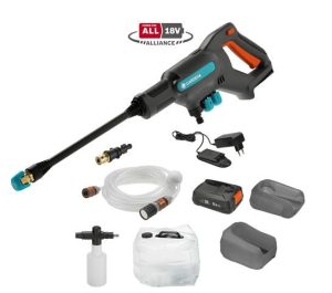 Πλυστικό Πιστόλι Μπαταρίας Premium Σετ Aquaclean 18V P4A Gardena 14800-31