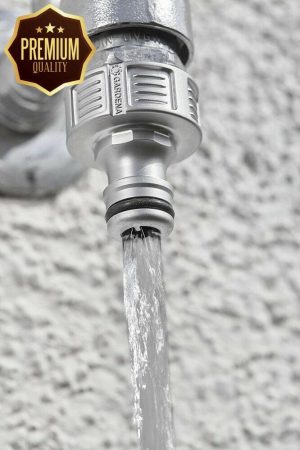 Ρακόρ Mεταλλικό Premium Kατά του Ψύχους Αnti Splash 1/2" Gardena 18240 - Image 3