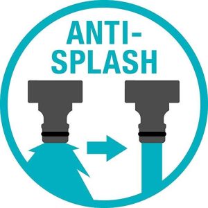 Ρακόρ Mεταλλικό Premium Kατά του Ψύχους Αnti Splash 1/2" Gardena 18240 - Image 4
