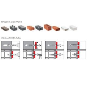 Βυσμα-Ούπατ Νάιλον με Βίδα 8x40 T-6 ELEMATIC 565387 100τεμαχια - Image 3