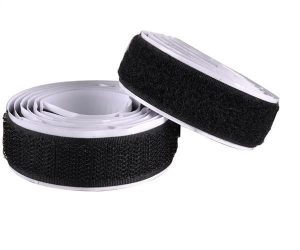 Ταινία αυτοκόλλητη Μαύρη Τύπου Velcro 2cm x 25m Setcro