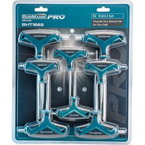 Σετ 8 τεμ Κλειδιά Ταφ Torx BHT1662 036576