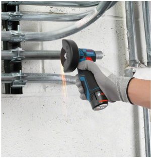 Γωνιακός Τροχός Μπαταρίας 12V 76mm GWS 12V-76 Bosch Σετ (2x3.0Ah) 06019F200B - Image 5