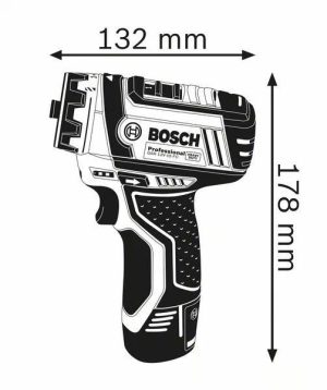 Δραπανοκατσάβιδο Μπαταρίας 12V GSR 12V-15 FC Bosch Σετ (2x2,0Ah) 06019F6001 - Image 5