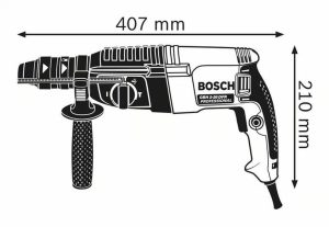 Περιστροφικό Πιστολέτο 830W GBH 2-26 F SDS-Plus Bosch 06112A4000 - Image 4