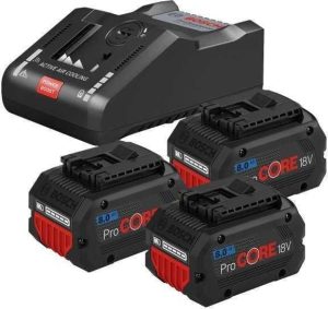 Σετ Φορτιστή GAL18V-160C και 3 Μπαταριών ProCORE 18V 8.0Ah 0615990N2F Original