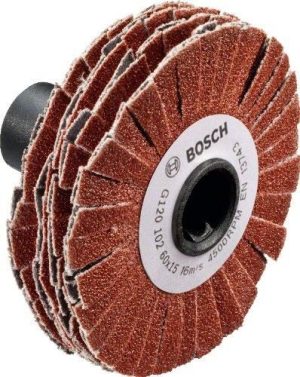Κύλινδρος Λείανσης (Εύκαμπος) K80 15mm για PRR 250 ES Bosch 1600A00154