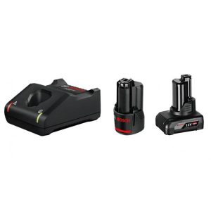 Bosch GAL 12V-40 Σετ Φορτιστή & Μπαταριών 12V με 2 Μπαταρίες 2Ah & 4Ah 1600A01NC9