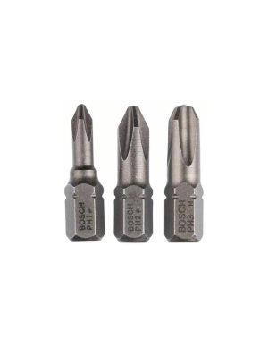 Μύτες Bosch Σετ PH1-2-3 25mm Maxgrip 2607001752