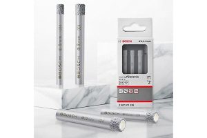 Διαμαντοτρύπανο Ξηρού Τρυπήματος Set 6/6/8mm με κερί Expert for Ceramic Bosch 2607011626 - Image 4