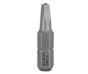 Μύτη Τετράγωνη R2 25mm Εxtra Ηard 3pcs Βosch 2608521109