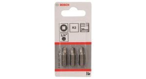 Μύτη Τετράγωνη R3 25mm Bosch 2608521110 3pcs - Image 3