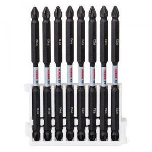 Μύτες Impact Control PZ2/PH2 100mm 4/4τεμ Bitpack Bosch 2608522348