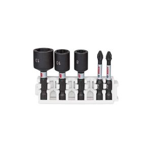 Ένθετο set Καρυδάκια & Μύτες 5τεμαχίων Bosch 2608522350