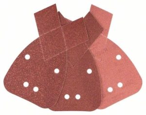 Φύλλα Λείανσης Bosch 100x140mm N80/120/180 2608607432 6τεμ.