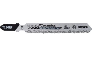 Λάμα για Τραχεία Κεραμικά Υλικά Bosch T130RF 3τεμ.2608633104
