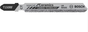 Λάμα για Τραχεία Κεραμικά Υλικά Bosch T150 RIFF 3τεμ. 2608633105
