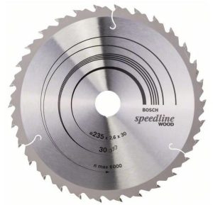 Δίσκος SpeedLine 235x30 Z30 Ξύλου Bosch 2608640807