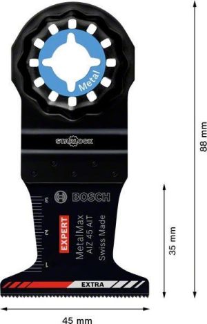 Πριονόλαμα Βυθιζόμενης Κοπής Expert Metalmax AIZ 45 AIT 45x40mm Bosch 2608900018 - Image 3
