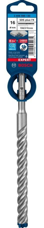 Τρυπάνι Τετράκοπο Bosch SDS plus-7X 16x150x215 mm 2608900130
