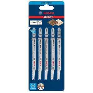 Λάμες σέγας T 308 B Wood 2 side-clean 5pcs Bosch 2608900551