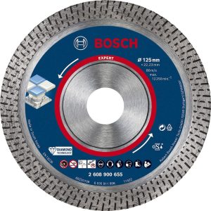 Διαμαντόδισκοι κοπής HardCeramic 125x22.23x1.4 Bosch 2608900655