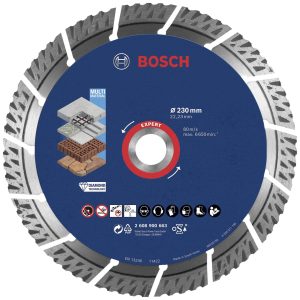 Διαμαντόδισκος Κοπής MultiMaterial 230x22,23x2,4x15mm Bosch 2608900663