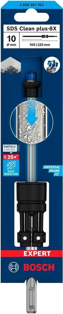 Τρυπάνι αναρρόφησης EXPERT SDS Clean plus-8X 10x100x225 2608901762