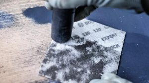 Γυαλόχαρτο χειρός Πλενόμενο ευκαμπτό multi material P180 140x115mm 2pcs Bosch 2608902382 - Image 5