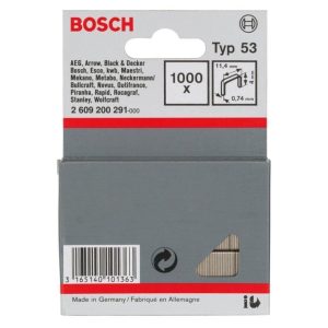 Δίχαλα Τύπου 53 11.4x4x0.74 1000Τεμ. Bosch 2609200291