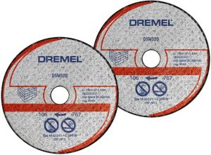 Δίσκος Κοπής Τοιχοποιίας 2τμχ. DSM520 Dremel 2615S520JB