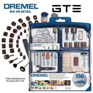 Σετ Εξαρτημάτων Πολλαπλής Χρήσης 150τμχ. (724) Dremel 2615S724JA - Image 1