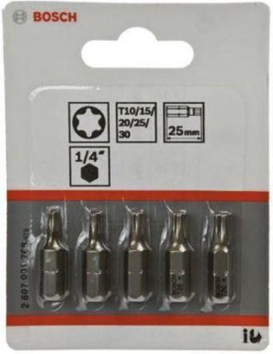 Μύτες Torx Bosch Σετ 5pcs 2607001768