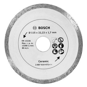 Διαμαντόδισκος Bosch Δομικών Υλικών Promoline 115x22.2mm 2607019472