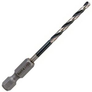 Τρυπάνι Bosch Εξάγωνο 1/4" No4mm METAL 2608577052