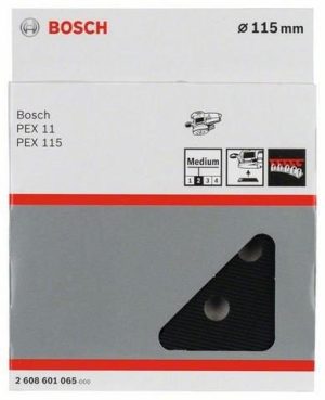 Πέλμα 115mm Έκκεντρου Τριβείου Μεσαίο Ημίσκληρο Bosch ΡΕΧ115/PEX11 2608601065 - Image 3