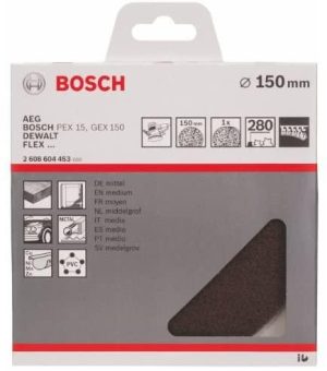Κετσές με Velcro Φ150mm Κ280 Bosch 2608604453 - Image 1
