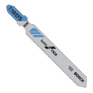 Λάμα για Kοπή Inox Bosch Τ118 EFS 5τεμ. 2608636497