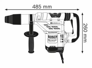 Περιστροφικό Πιστολέτο 1150W 8.8J 40mm SDS-Max GBH 5-40 DCE Bosch 0611264000 - Image 3